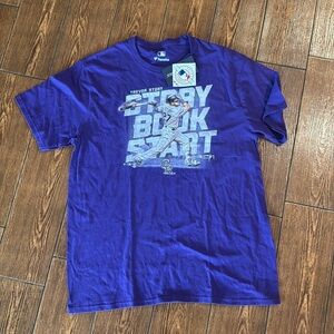 TREVOR STORY - STORY BOOK START PURPLE T-SHIRT